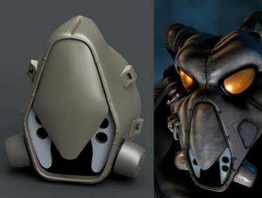 Face Mask Fallout 2 ver2.21 | 3d print model