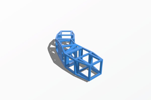 Exo-Table, Dinning Table | 3d print model
