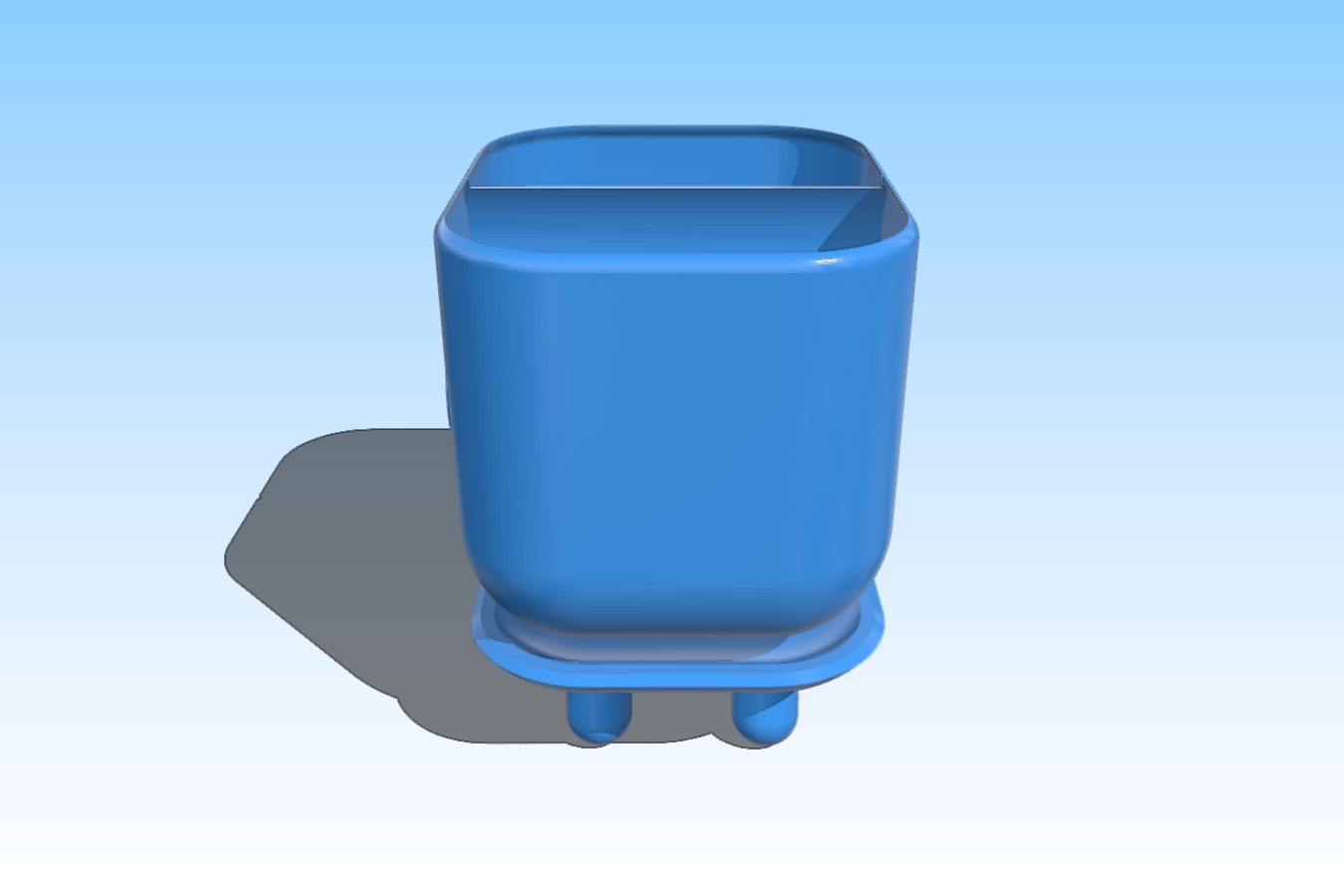 Heart-shaped plant pot