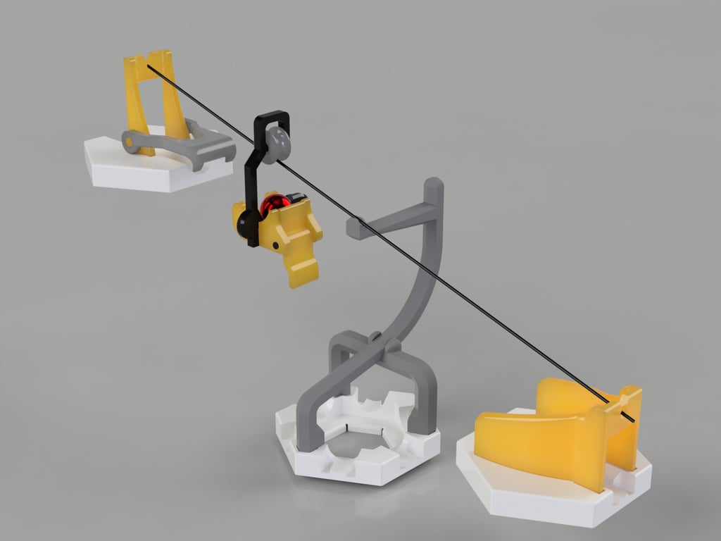 Gravitrax Compatible Cable-Car