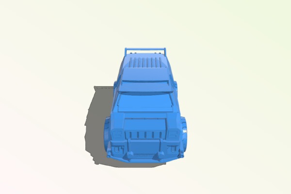 Rocket League Car Keyring | 3d print model