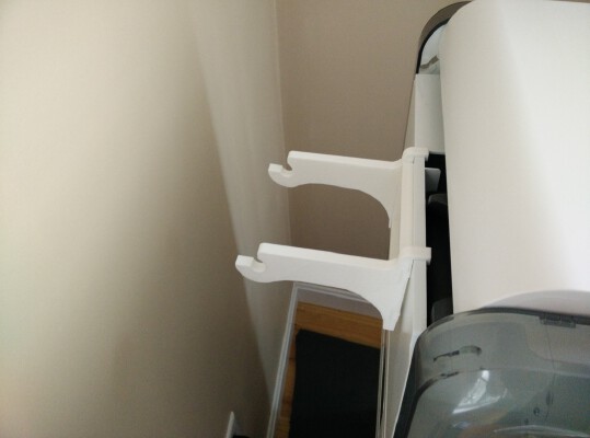 Remix: Deluxe spool holder for XYZPrinting DaVinci, no cutting, all printed parts | 3d print model