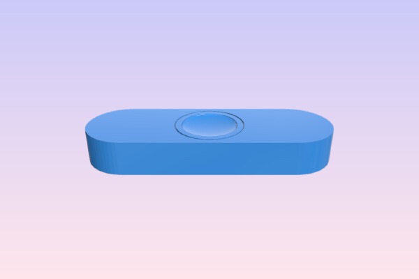 DUAL Fidget Spinner - One Piece Print w_ No Bearings Required! | 3d print model