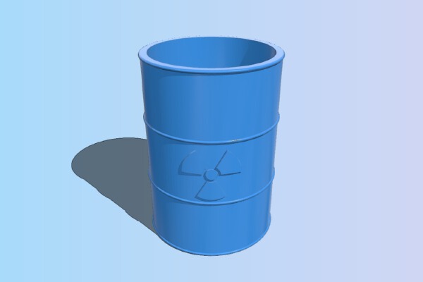 Nuclear Waste Drum | 3d print model