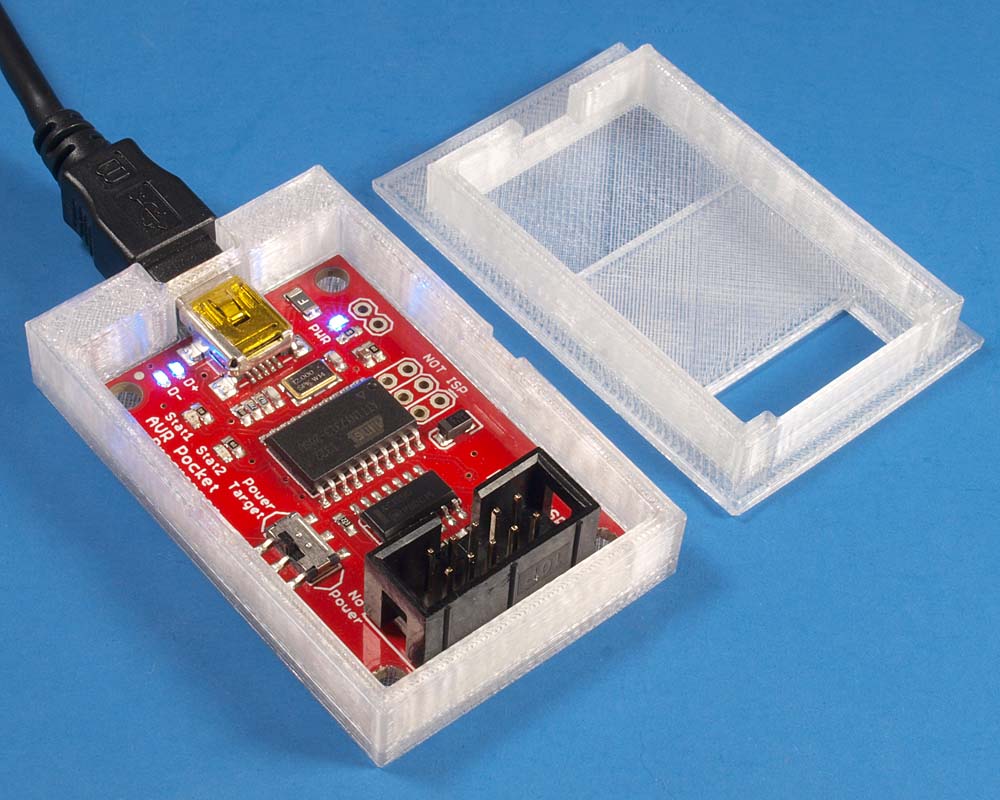 Pocket AVR Programmer Box