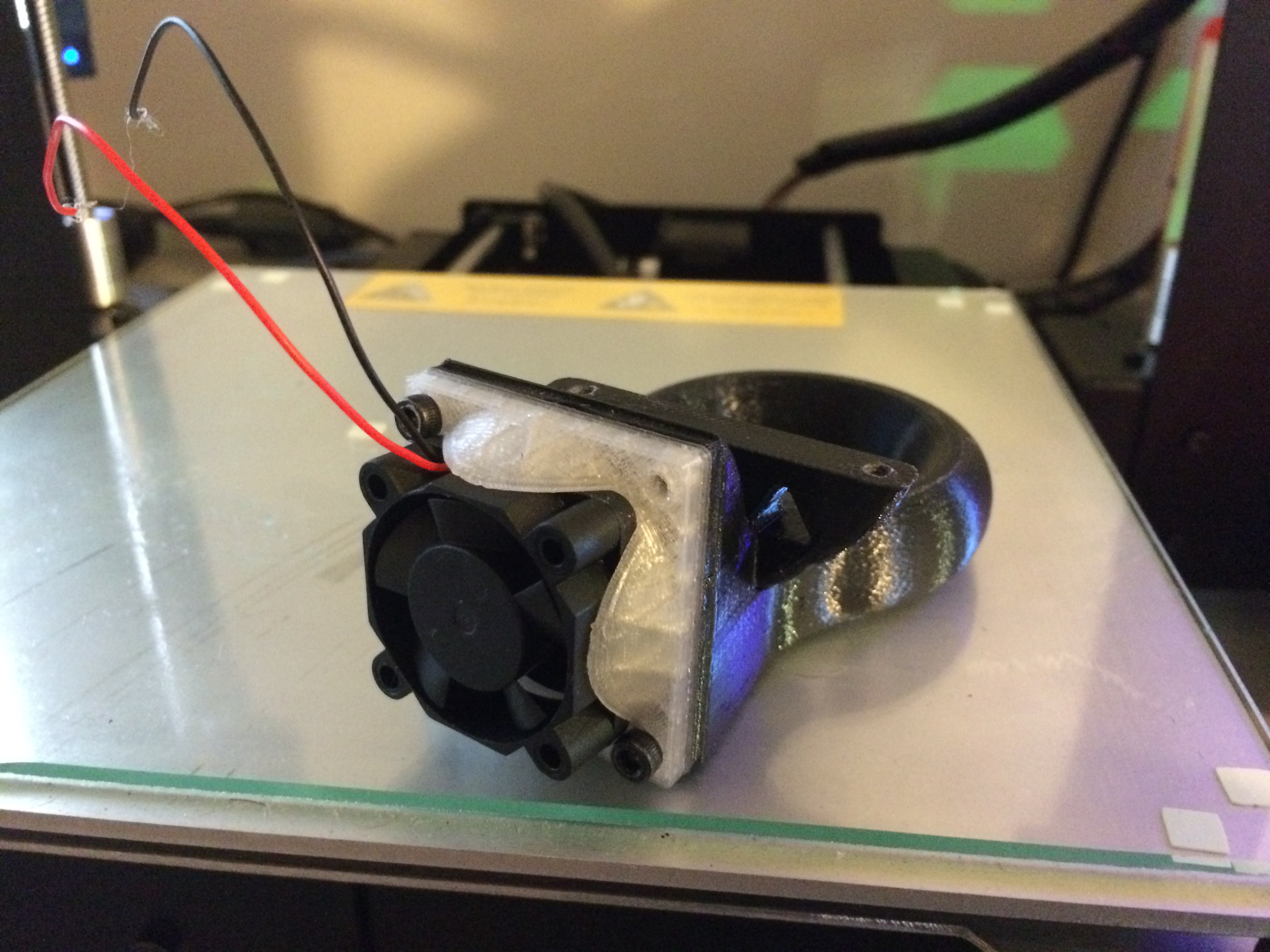 duplicator i3   30mm to 40mm fan adapter