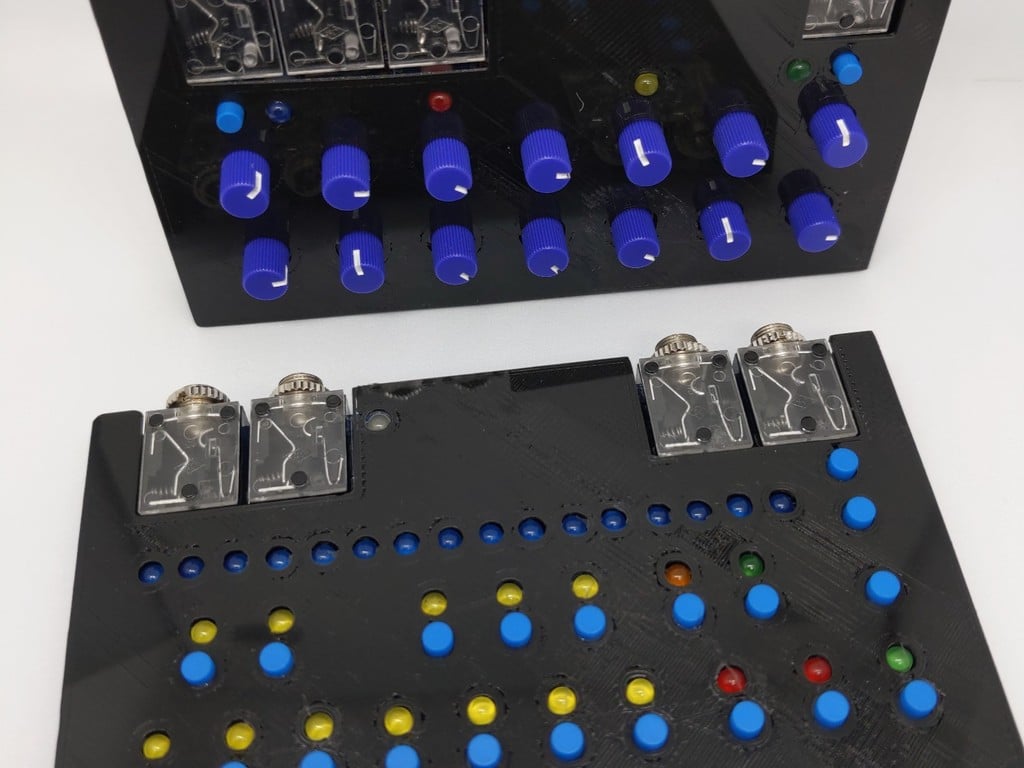 Division 6 Business Card Sequence and Synthesizer Case