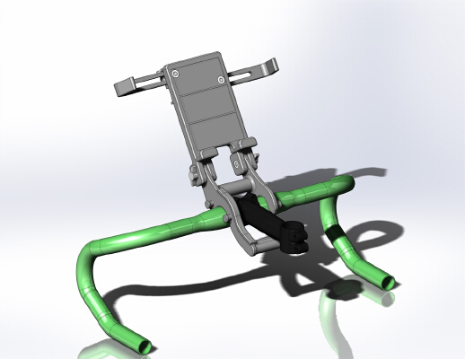 Tablet Holder for Bicycles on Trainers | 3d print model