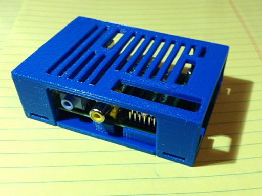 Simple case for Raspberry Pi model A_B | 3d print model