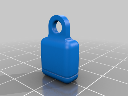 EDC Sumatriptan key ring container | 3d print model