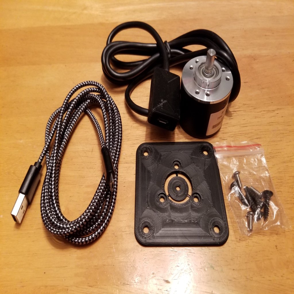 Arcade spinner mounting plate_template