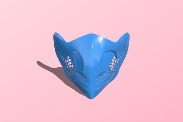 Scorpion Mask - Mortal Kombat X | 3d print model