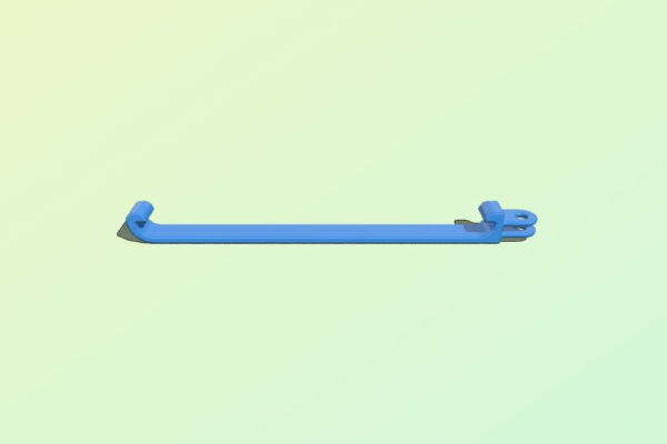 iPad Air Mount for GoPro Hardware | 3d print model