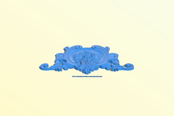 Pattern in the center | 3d print model