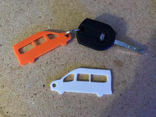 Ford Transit Keychain | 3d print model