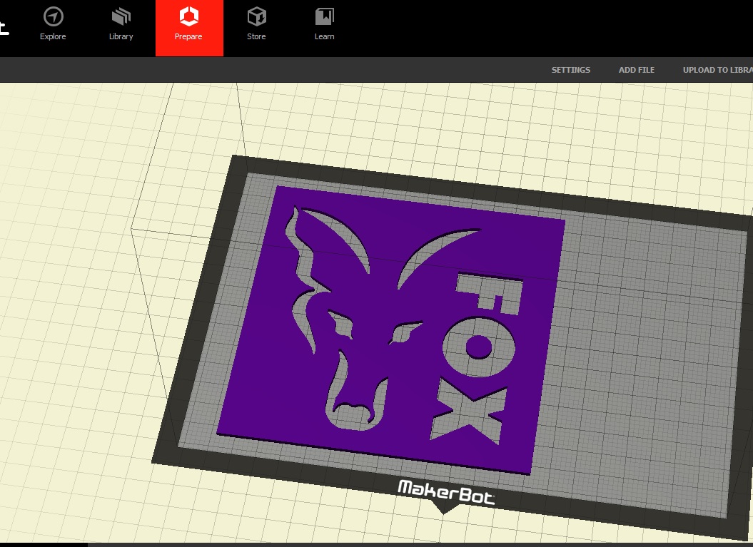 FOX fishing Logo