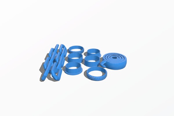 basic Fidget plate1 | 3d print model