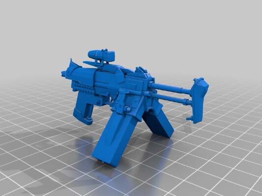 Borderlands 2 SMG models breakdown | 3d print model