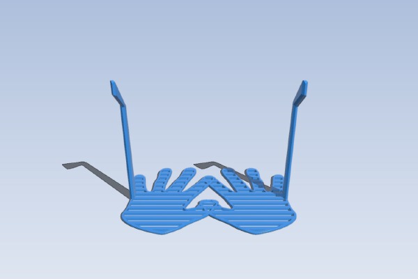 High five sunglasses | 3d print model