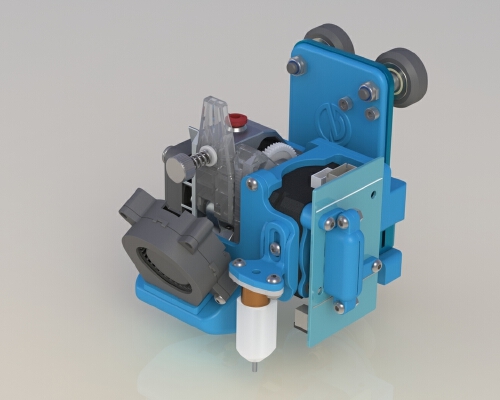 ADATTATORE NANO 3 PER BMG-WIND - ARTILLERY X1 E GENIUS | 3d print model