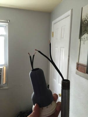 Conversion Kit For Ikea Pendant Lamp | 3d print model