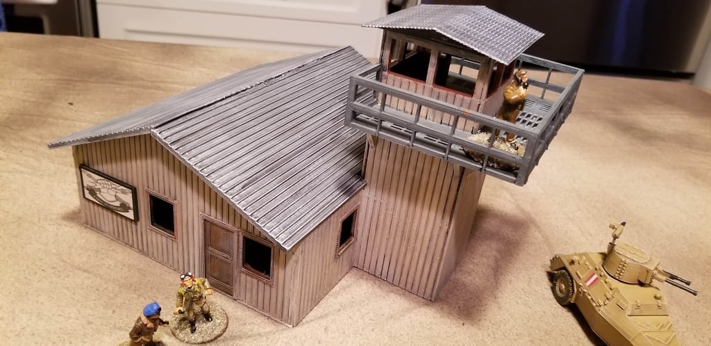 Forward Airfield Control Tower - 28mm