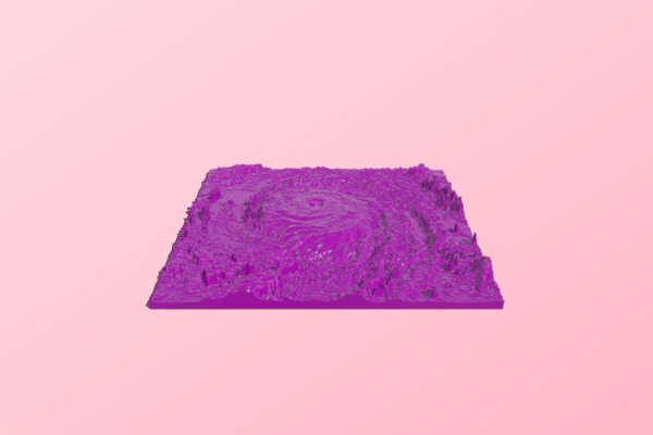 Hurricane Katrina | 3d print model