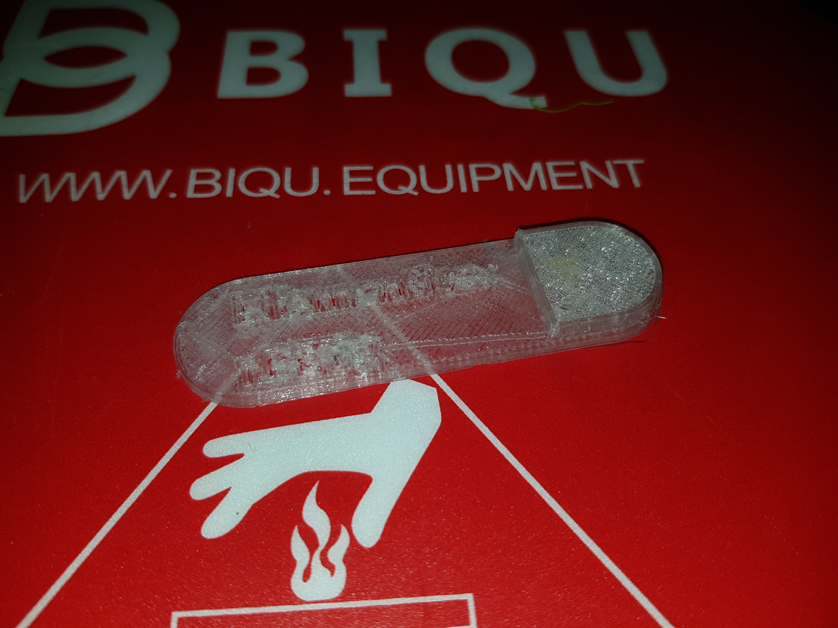 Clear Filament Test's