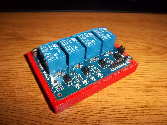 Boite pour 4 relais Arduino. | 3d print model