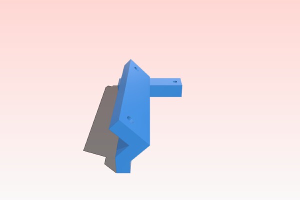 Gen6 Cooling Fanmount | 3d print model
