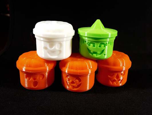 Mini Halloween McBuckets | 3d print model