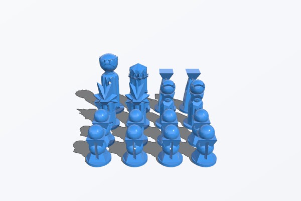 The WazzaSet | 3d print model