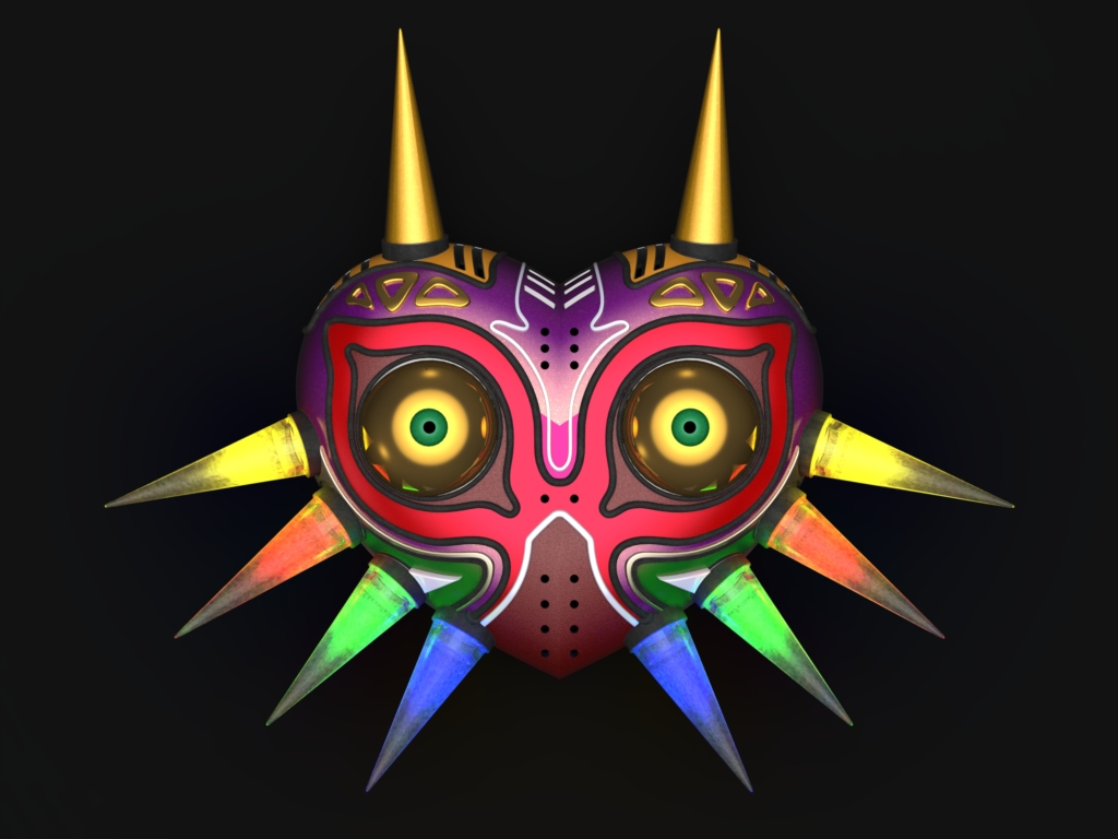 Majora's Mask "HD-Mega" (5mm LEDs)