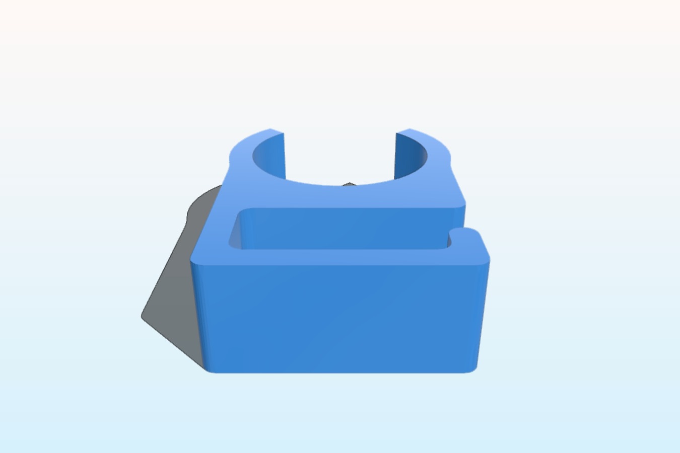 Nema 17 Cable Clip for Threaded Rod M8 (Drawing Robot)