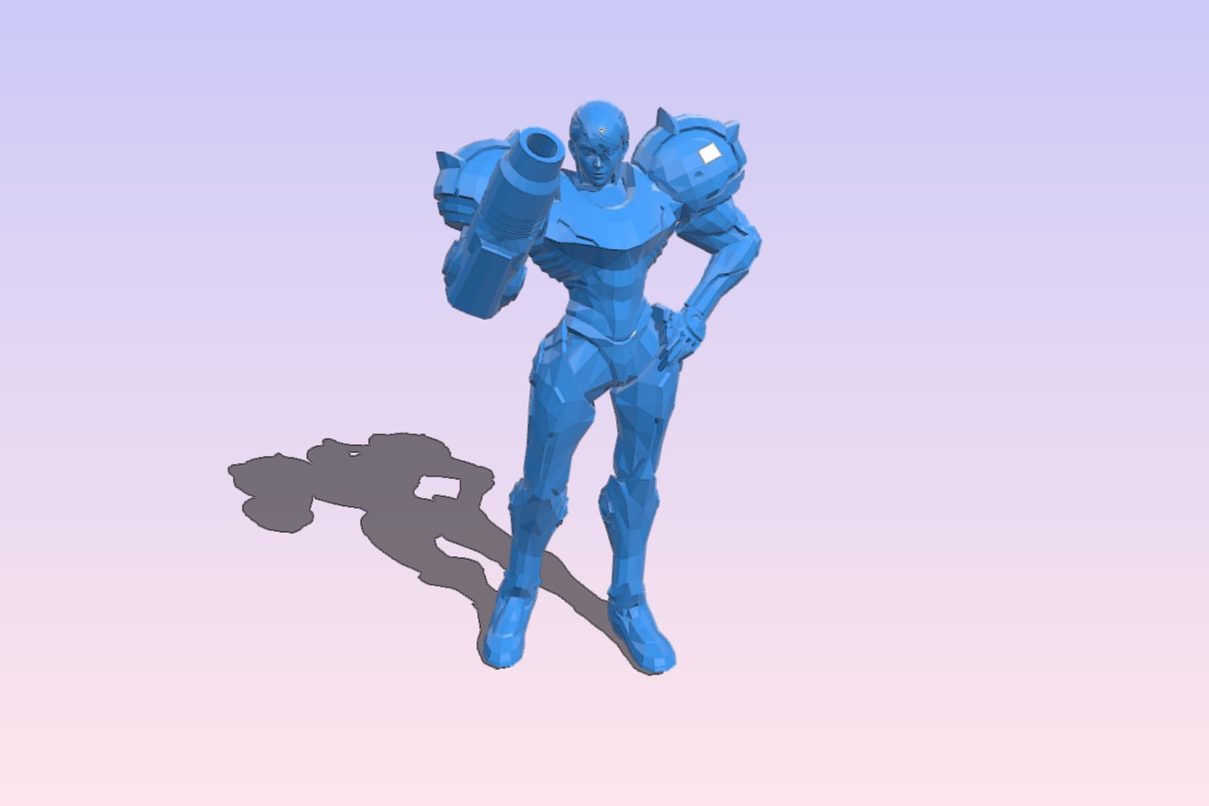 Metroid Samus Varia Suit no helmet