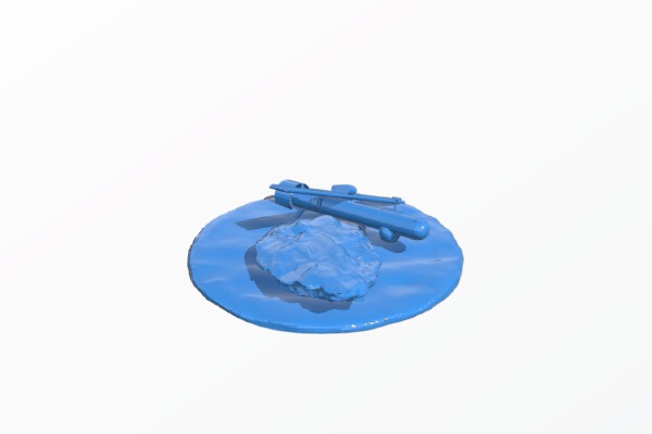 Crashed Russian Yakovlev Pchela 1T UAV 1:72 Terrain Scatter Objective | 3d print model