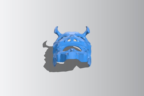 Uncle Oni – Devil mask | 3d print model
