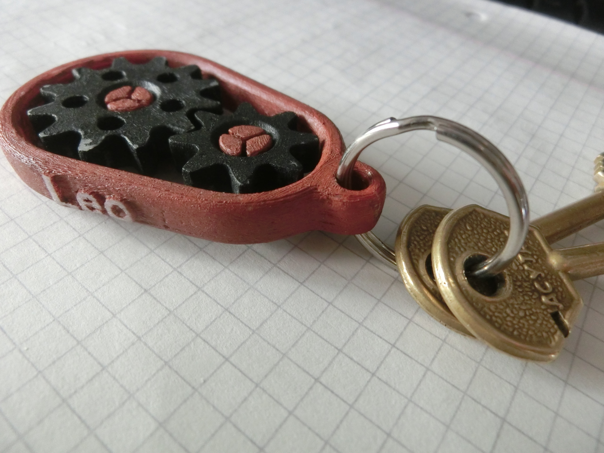 Gear Keychain