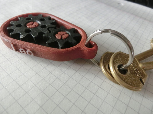 Gear Keychain | 3d print model