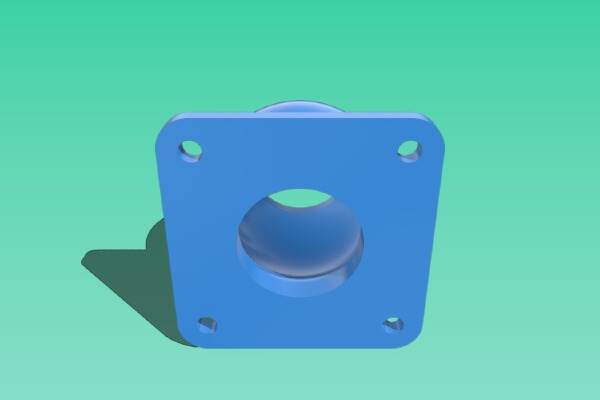 Segmented Flex Tube for Vacuum | 3d print model