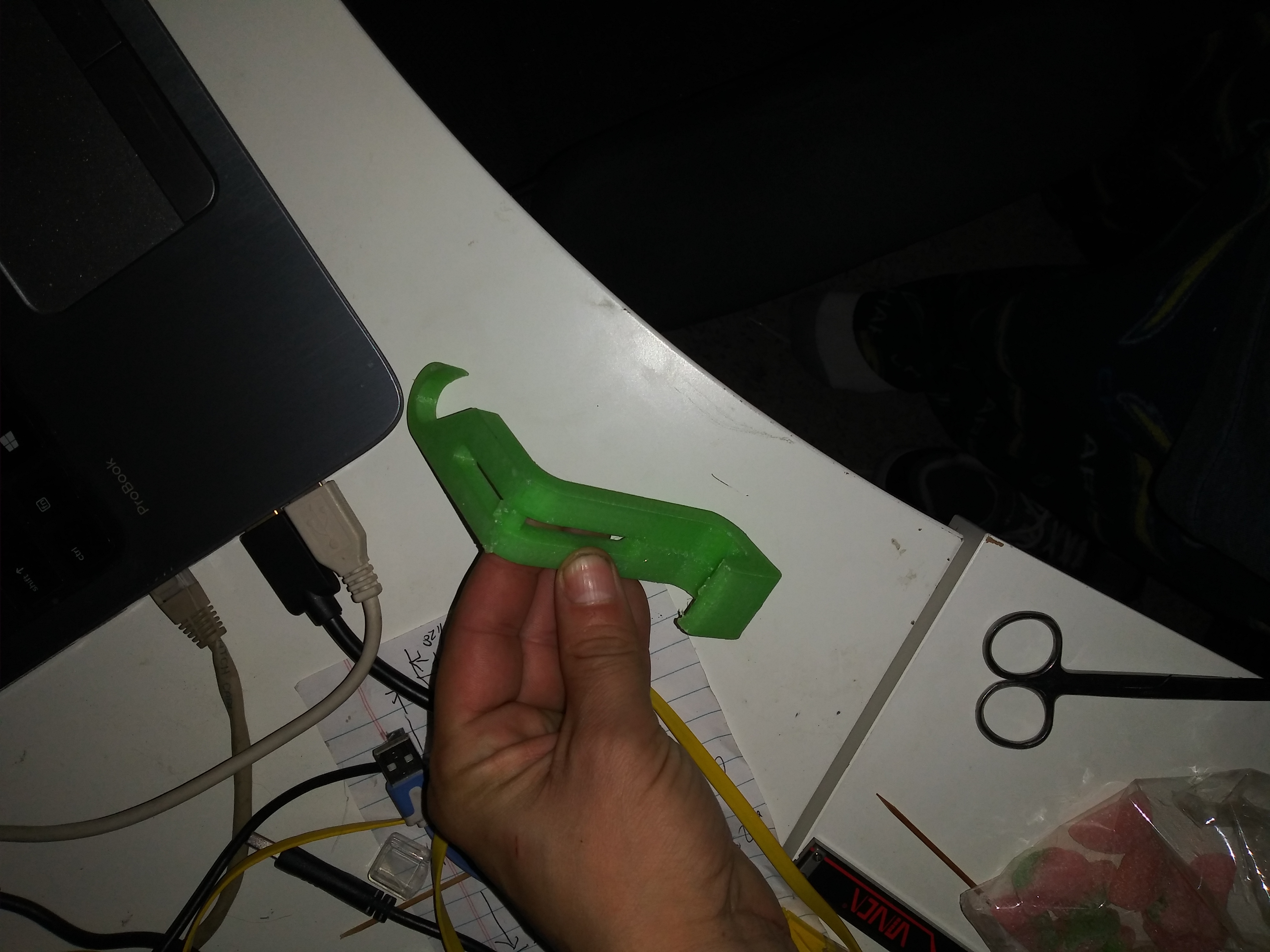 Purse or trash hook for car