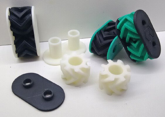 Twisted Gears Fidget Spinner | 3d print model