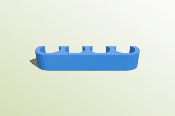 bike cable clamp | 3d print model