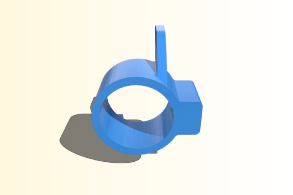 Solidoodle 50mm Fan Mounts on PVC-pipe | 3d print model