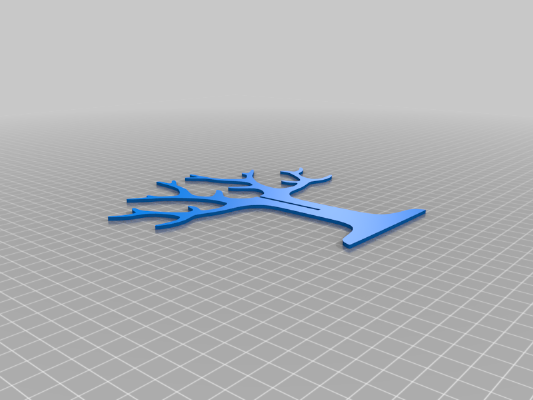 Jewelry tree x2 Capacity symmetric XL | 3d print model