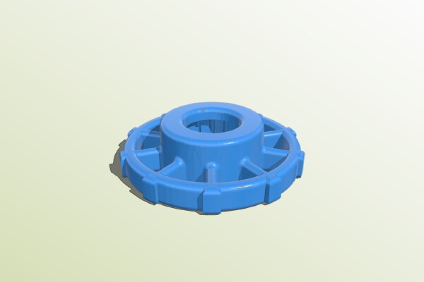 Locking Bed Leveling Knob for Tronxy X5SA | 3d print model
