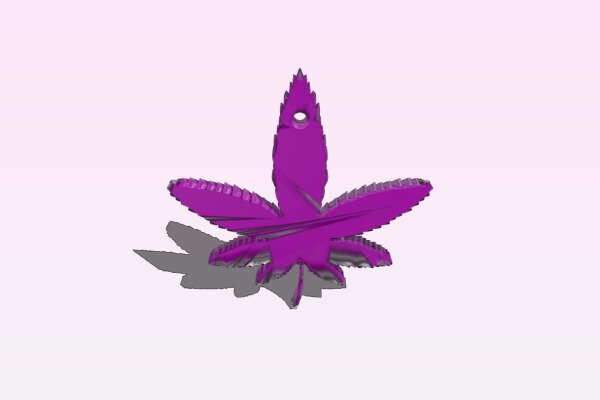 Weed Charm | 3d print model