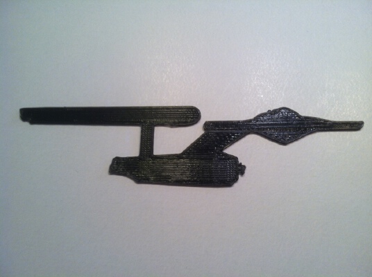 Star Trek Ship Silhouettes | 3d print model