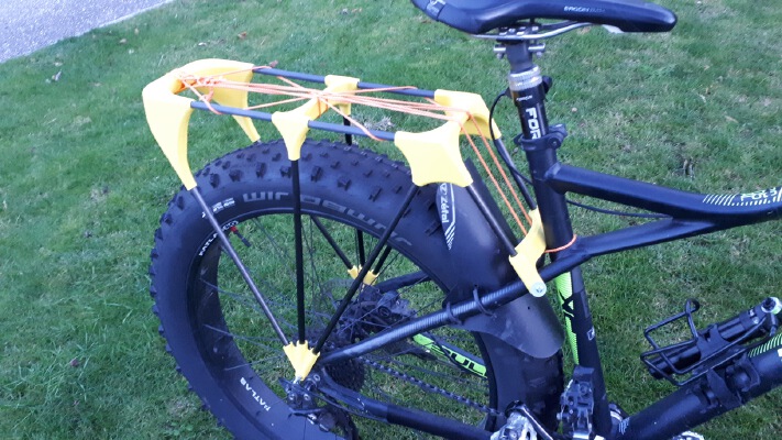 FatBike Luggage Rack | 3d print model