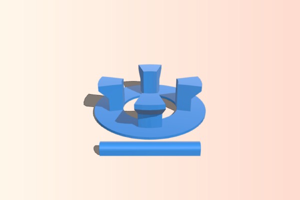 Rubber Band Powered Car Collection III | 3d print model